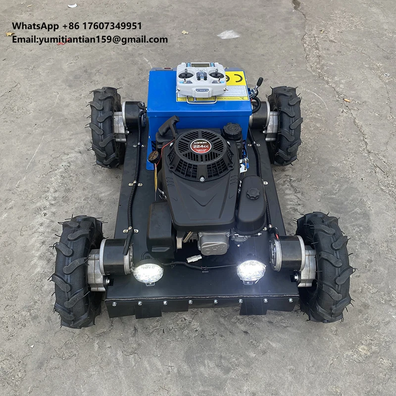 Сельскохозяйственное и лесное оборудование Роботизированная гусеничная газонокосилка с дистанционным управлением Gasline Гусеничная газонокосилка
Сельскохозяйственное и лесное оборудование Роботизированная гусеничная газонокосилка с дистанционным управлением Gasline Гусеничная газонокосилка