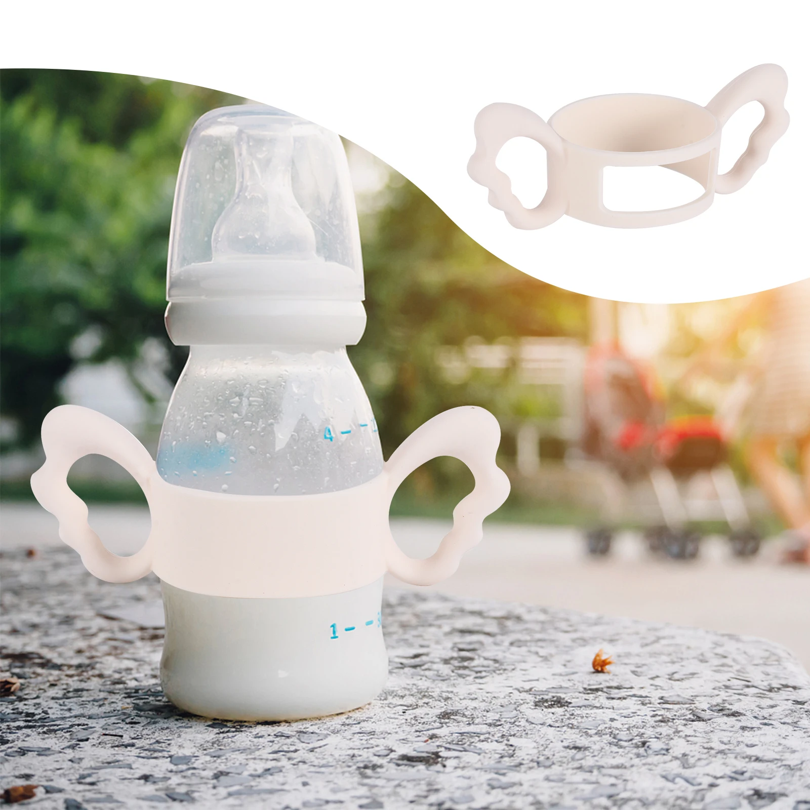 Silicone Baby Bottle Handle Feeding Gripper for Wide Mouth Bottles 6CM Grade Free Temperature Resistant 220C Baby
Silicone Baby Bottle Handle Feeding Gripper for Wide Mouth Bottles 6CM Grade Free Temperature Resistant 220C Baby