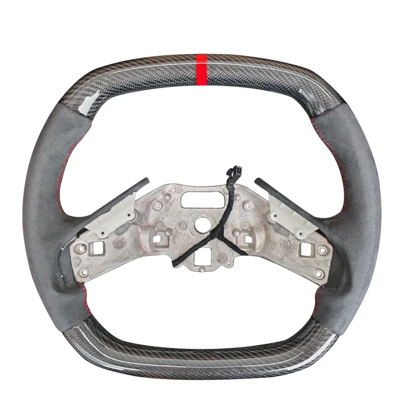 Carbon Fiber Steering Wheel For Chevrolet C8 Corvette Z51 Z06 2019 2020 2021 2022 2023 2024 Car Racing Wheel with Heating
Carbon Fiber Steering Wheel For Chevrolet C8 Corvette Z51 Z06 2019 2020 2021 2022 2023 2024 Car Racing Wheel with Heating