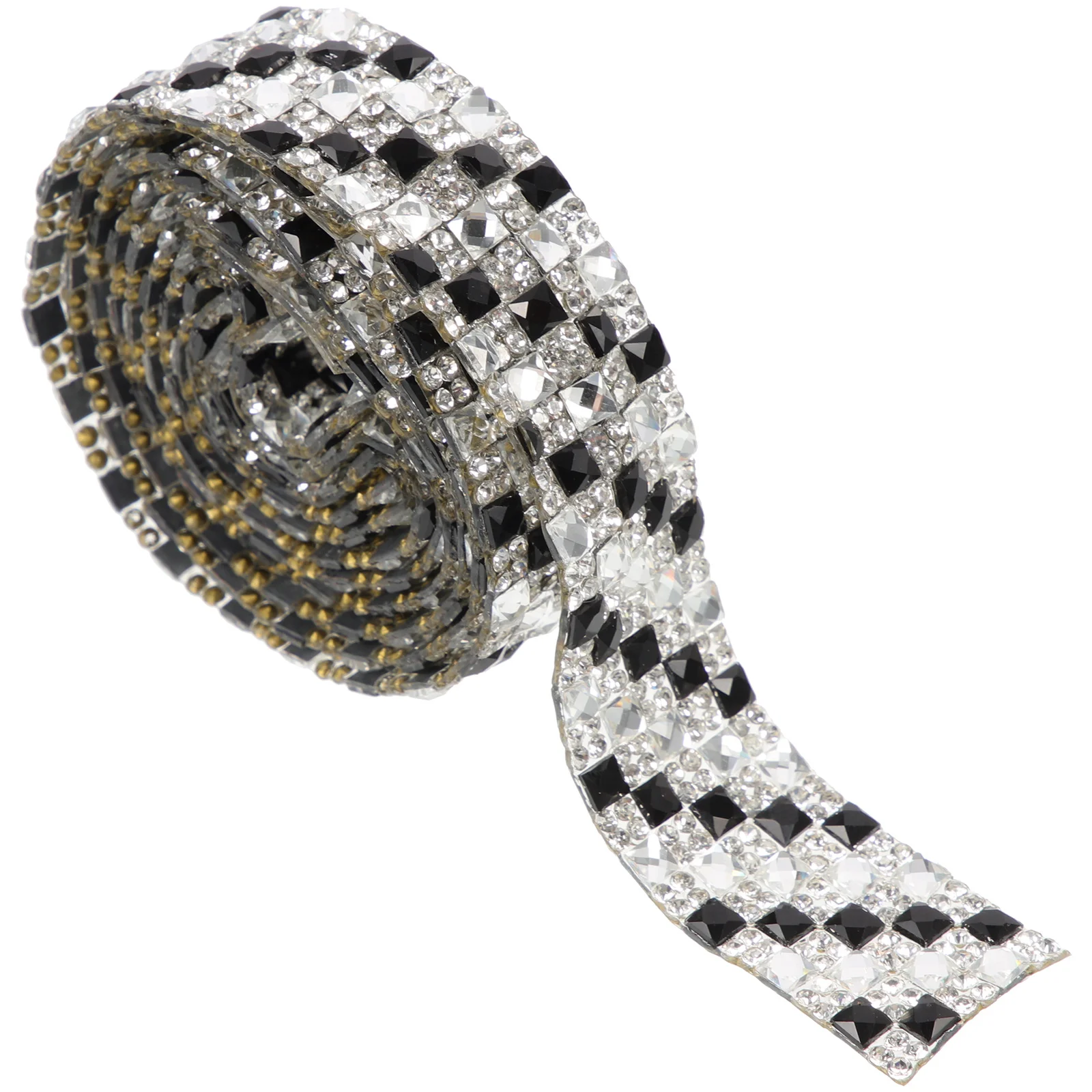 1 Roll Self Adhesive Rhinestone Ribbon Multi-Function Cuttable Bling Chain for DIY Clothes Supply Rhinestone Chain
1 Roll Self Adhesive Rhinestone Ribbon Multi-Function Cuttable Bling Chain for DIY Clothes Supply Rhinestone Chain