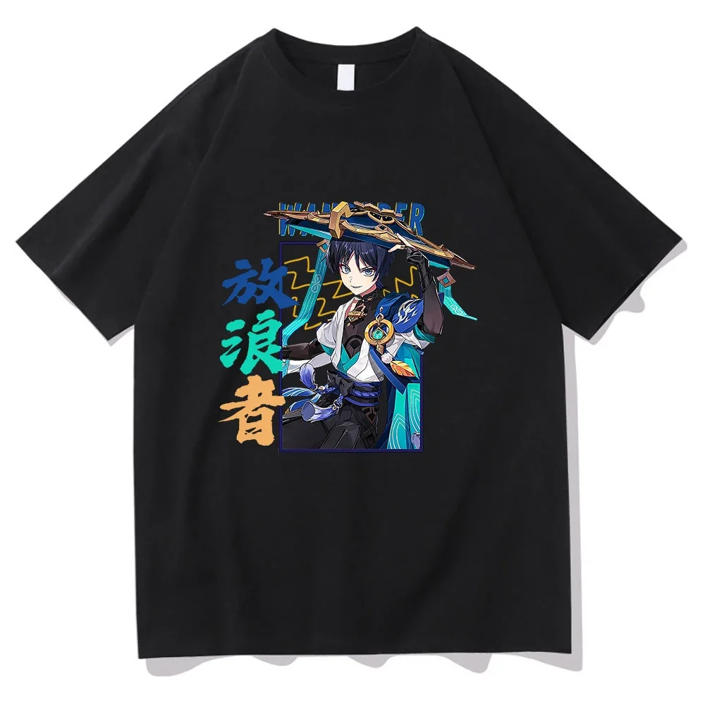 Genshin Impact Wanderer Women T Shirt Harajuku Graphic Kawaii Tshirt Unisex Anime Aesthetic Vintage Streetwear Y2k Clothes Tops
Genshin Impact Wanderer Women T Shirt Harajuku Graphic Kawaii Tshirt Unisex Anime Aesthetic Vintage Streetwear Y2k Clothes Tops