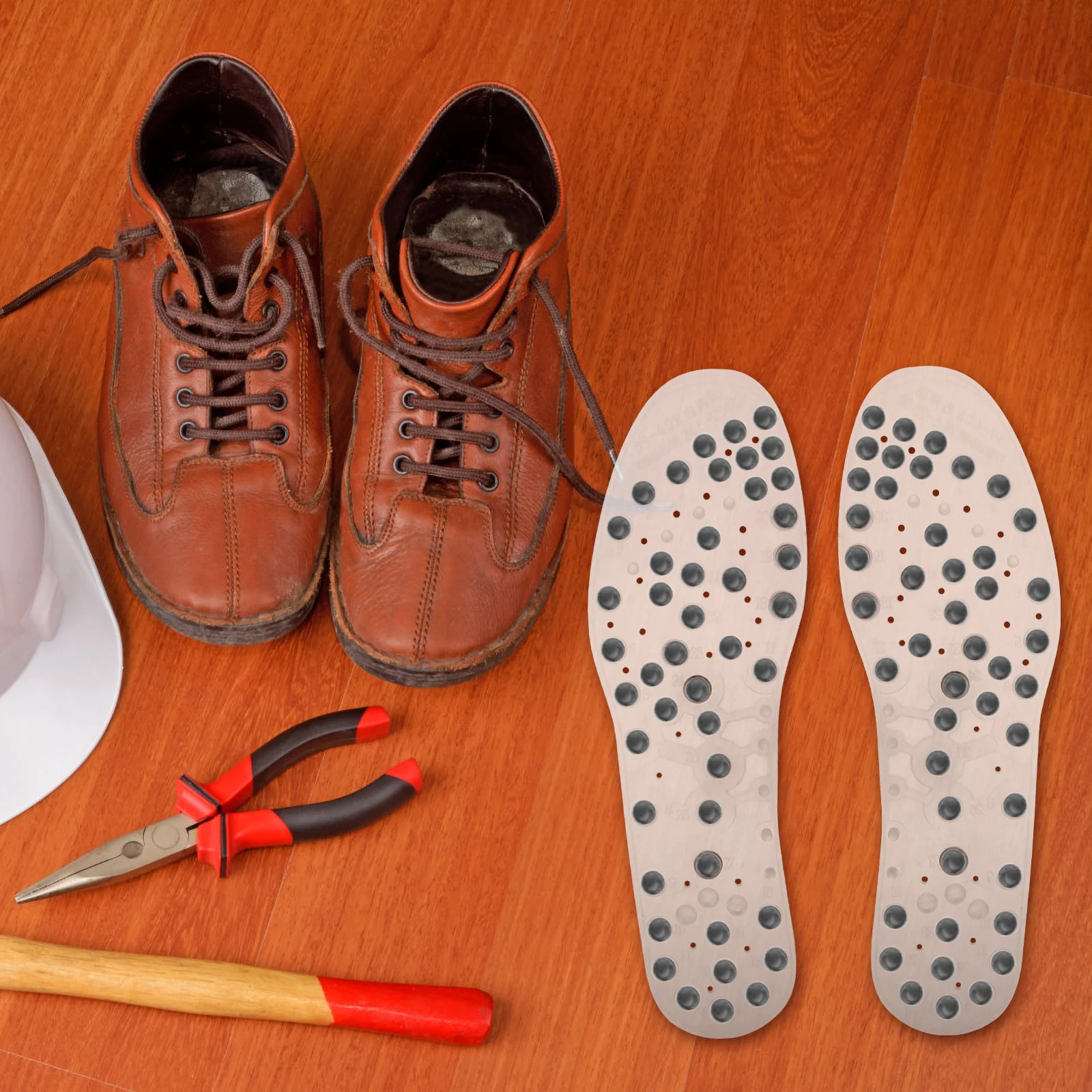 1Set Massaging Insoles Shock Absorbing Breathable Free Cut Shoe Inserts Lightweight Non-Slip Sports Support Comfortable
1Set Massaging Insoles Shock Absorbing Breathable Free Cut Shoe Inserts Lightweight Non-Slip Sports Support Comfortable