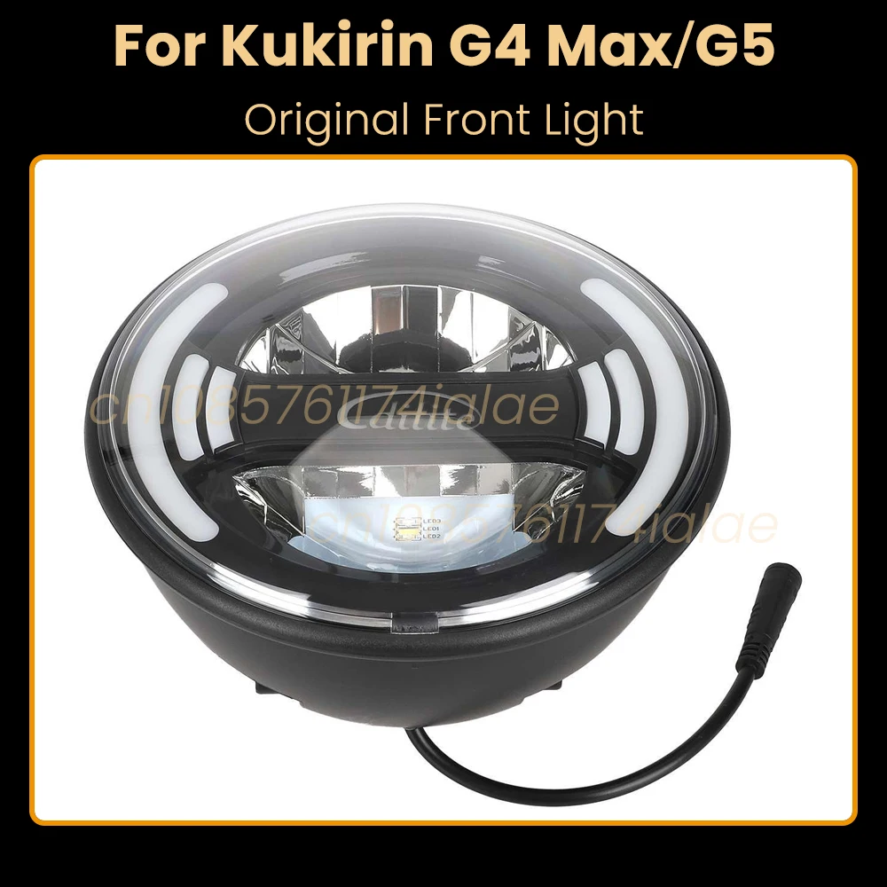 Original Electric Scooter Front Light for Kukirin G4 Max G5 Electric Scooter 3pin LED Headlight Lamp Replace Accessories
Original Electric Scooter Front Light for Kukirin G4 Max G5 Electric Scooter 3pin LED Headlight Lamp Replace Accessories