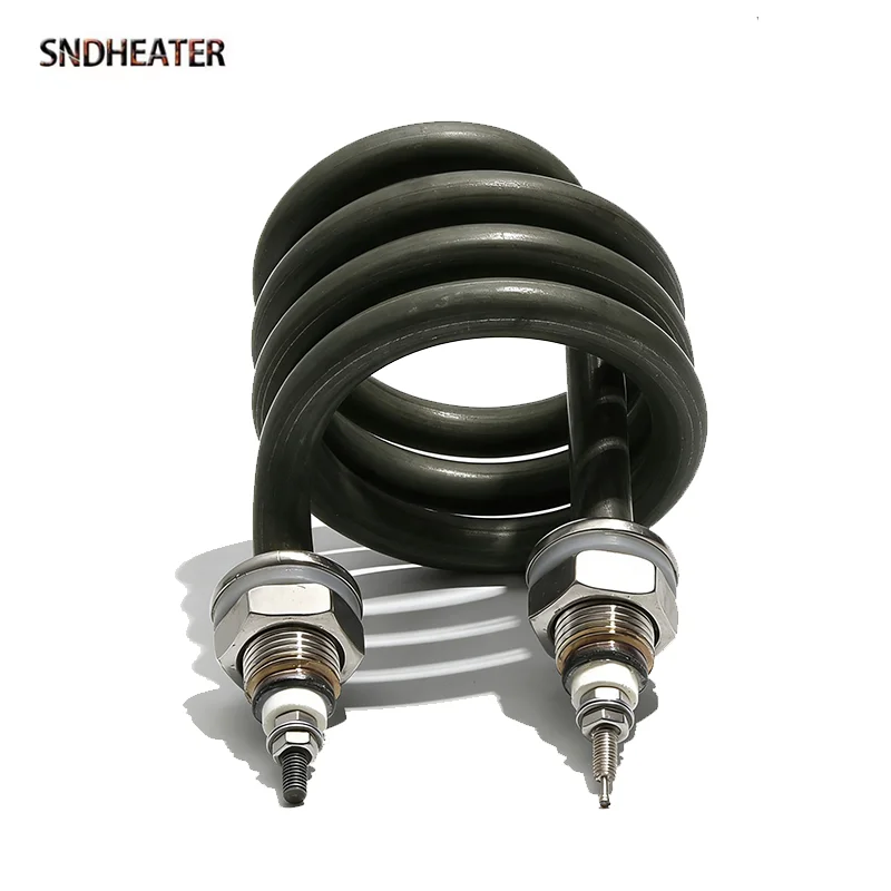 SNDHEATER 220V Water Distilling Heating Element Replacement 16mm Thread Spiral Black Boiling Heater Replacement 2.5KW 3KW 4.5KW
SNDHEATER 220V Water Distilling Heating Element Replacement 16mm Thread Spiral Black Boiling Heater Replacement 2.5KW 3KW 4.5KW