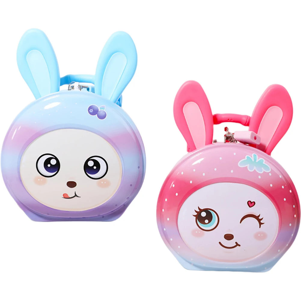 2 Pcs Kids Piggy Bank Iron Money Container Cash Saving Jars Child Toddler Boys Girls Counter Boxes Cartoon House Lightweight
2 Pcs Kids Piggy Bank Iron Money Container Cash Saving Jars Child Toddler Boys Girls Counter Boxes Cartoon House Lightweight