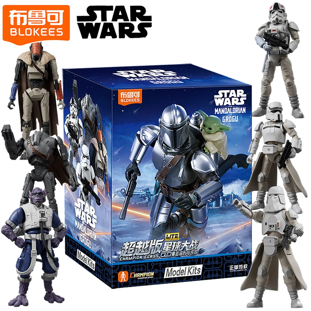 New BLOKEES Official Star Wars The Mandalorian and Grogu Blind Box Toys Christmas Family Gifts Movie Image Creative Peripheral
New BLOKEES Official Star Wars The Mandalorian and Grogu Blind Box Toys Christmas Family Gifts Movie Image Creative Peripheral