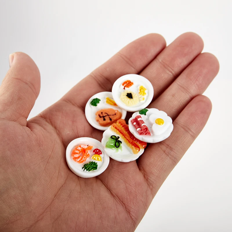 5pcs 1/12 Dollhouse Miniature Breakfast Plate Egg Bread Model Kitchen Mini Food Ornaments For Doll House Decor Kids Play Toys
5pcs 1/12 Dollhouse Miniature Breakfast Plate Egg Bread Model Kitchen Mini Food Ornaments For Doll House Decor Kids Play Toys
