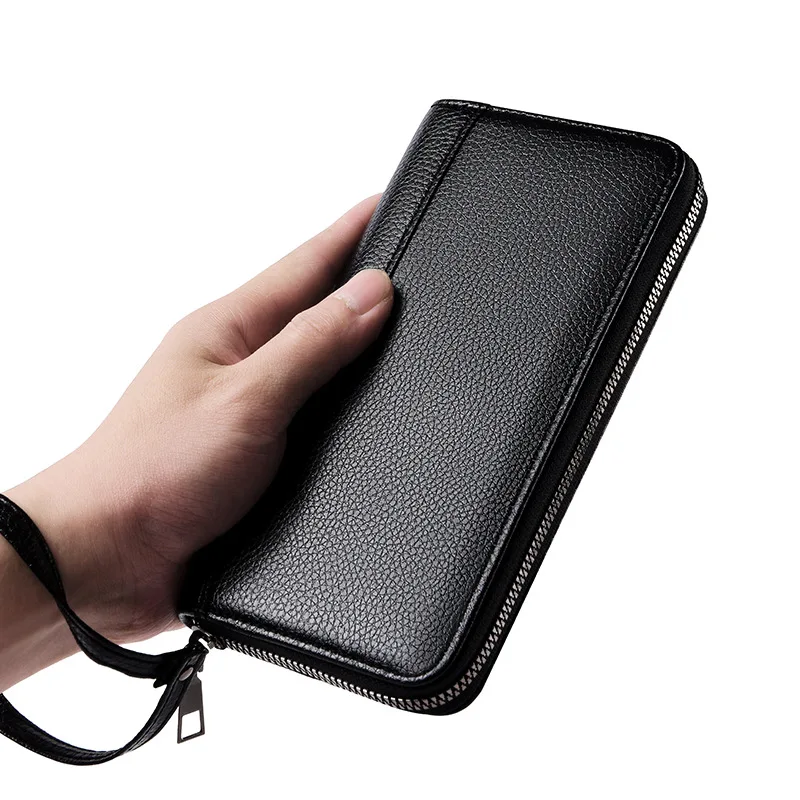 Vintage Wallets For Men's PU Leather Long Purse Man Zipper Closed Clutch Card Holders High Quality Durable Convenient Wallet
Vintage Wallets For Men's PU Leather Long Purse Man Zipper Closed Clutch Card Holders High Quality Durable Convenient Wallet