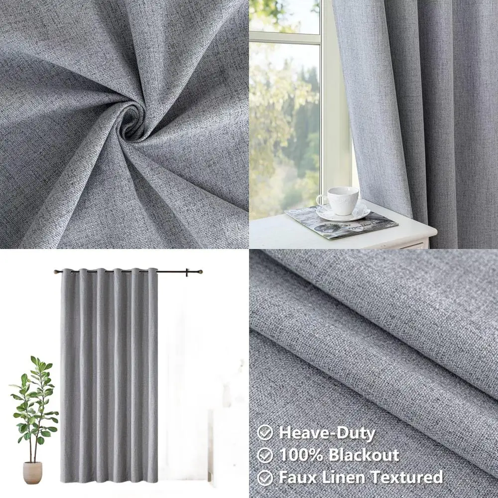 Light Grey 90 Thermal Insulated Grommet Curtains, 70W x 90L, for Living Room & Bedroom Privacy
Light Grey 90 Thermal Insulated Grommet Curtains, 70W x 90L, for Living Room & Bedroom Privacy