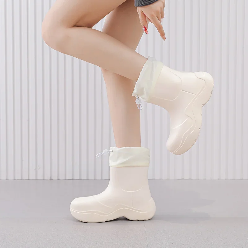 Maogu Ankle Rain Boots Women Fashion Short Rain Boot Cute Spring Comfortable Black Cartoon Footwear Waterproof Summer Outer Wear
Maogu Ankle Rain Boots Women Fashion Short Rain Boot Cute Spring Comfortable Black Cartoon Footwear Waterproof Summer Outer Wear