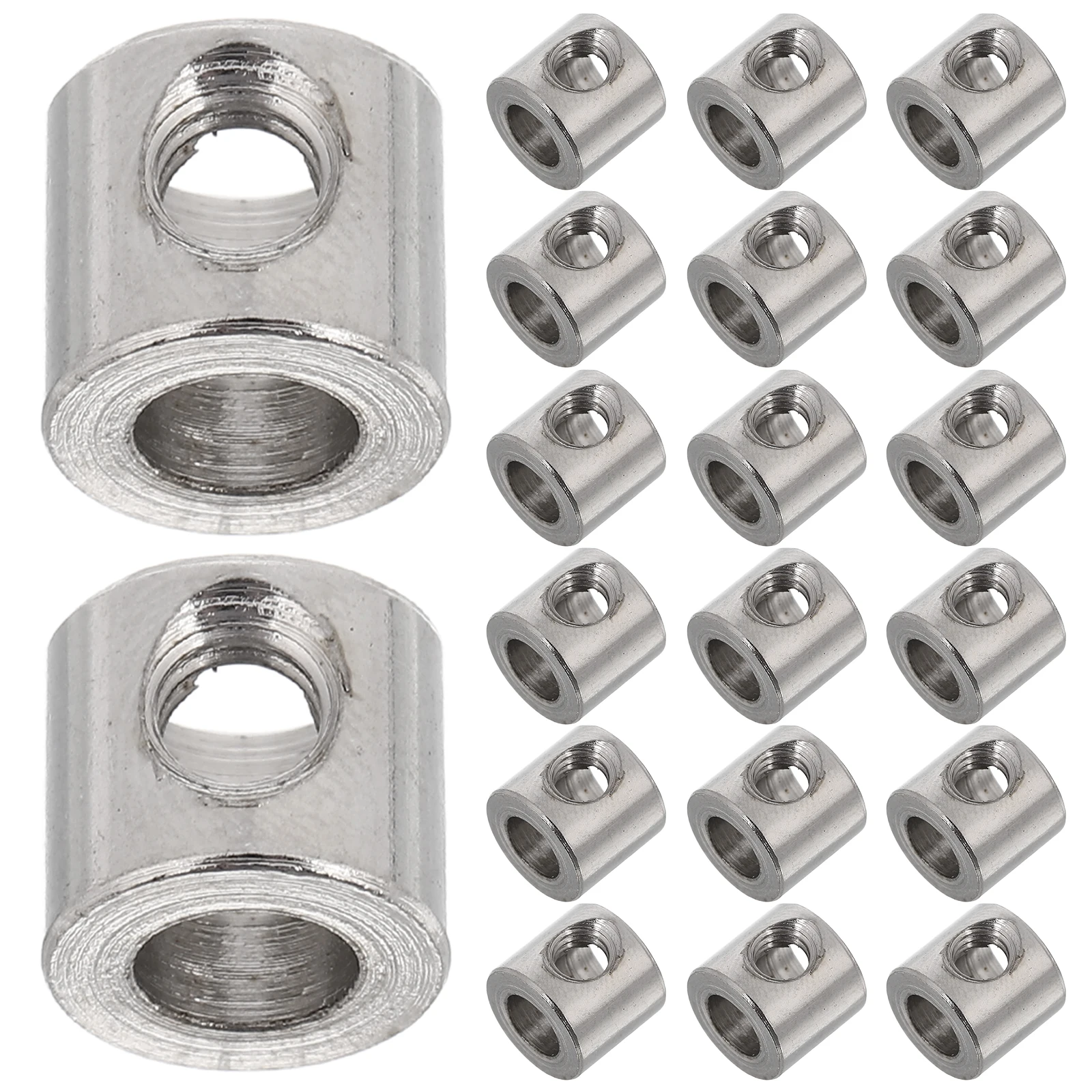 20pcs Steel Wire Self-locking Clips Heavy Duty Cable Clamps Buckles Wire Rope Fasteners Iron Material Easy Tightening Longevity
20pcs Steel Wire Self-locking Clips Heavy Duty Cable Clamps Buckles Wire Rope Fasteners Iron Material Easy Tightening Longevity