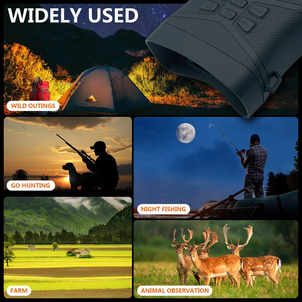 【BIG SALE】Digital Night Vision Binoculars& Scouting 4K UHD 42MP Infared 5X Zoom Day/Night Vision Telescope
【BIG SALE】Digital Night Vision Binoculars& Scouting 4K UHD 42MP Infared 5X Zoom Day/Night Vision Telescope