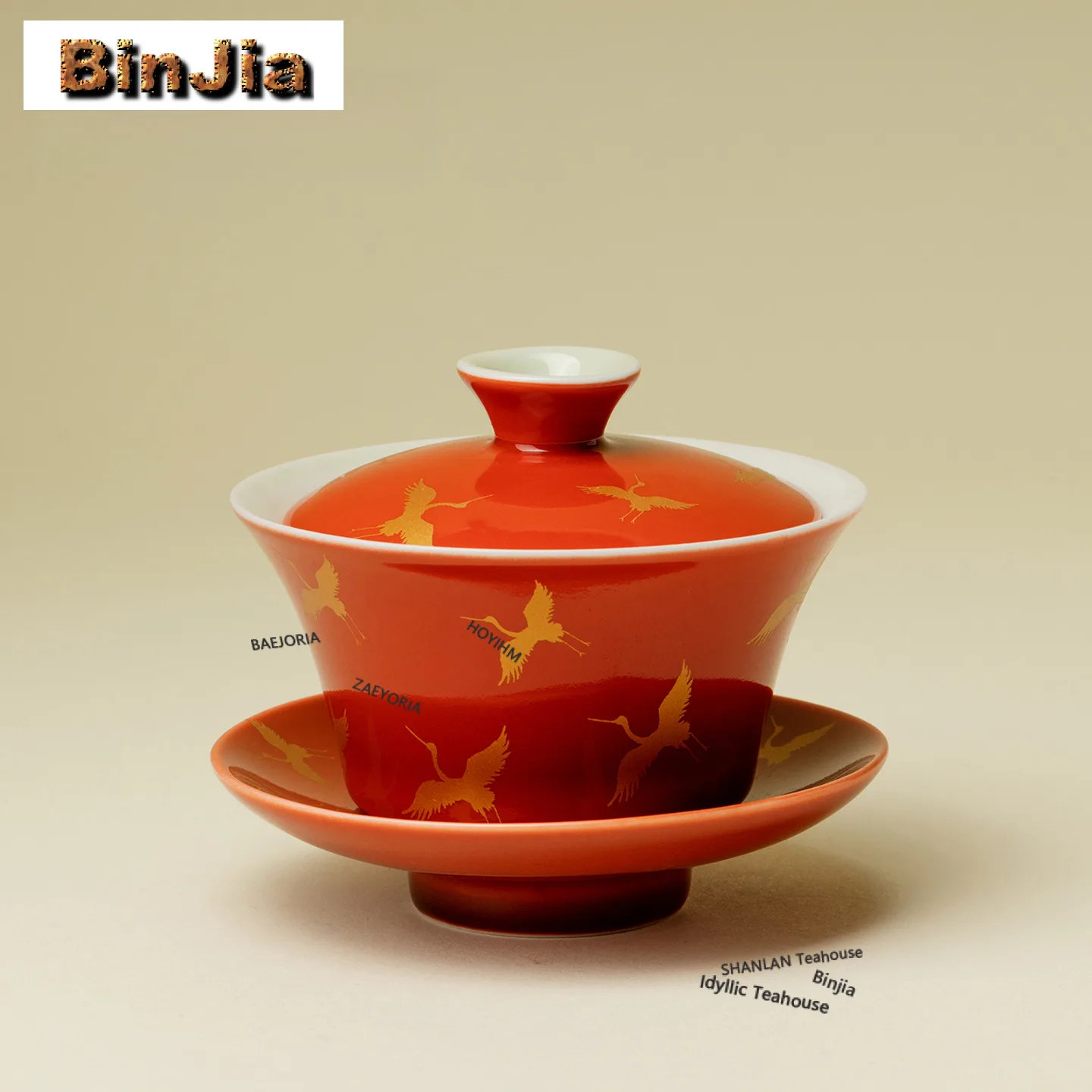 100ml Forbidden City Red Crane Gaiwan Retro Tea Tureen Tea Bowl With Lid Kit Tea Making Cover Bowl Kung Fu Tea Set Collection
100ml Forbidden City Red Crane Gaiwan Retro Tea Tureen Tea Bowl With Lid Kit Tea Making Cover Bowl Kung Fu Tea Set Collection