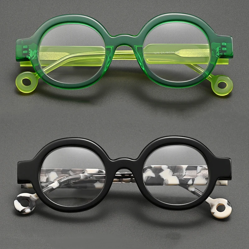 Macaron Acetate Glasses Frame for Women Myopia Reading Eyewear Retro Round Men Optics Prescription Personalized Candy Eyeglasses
Macaron Acetate Glasses Frame for Women Myopia Reading Eyewear Retro Round Men Optics Prescription Personalized Candy Eyeglasses
