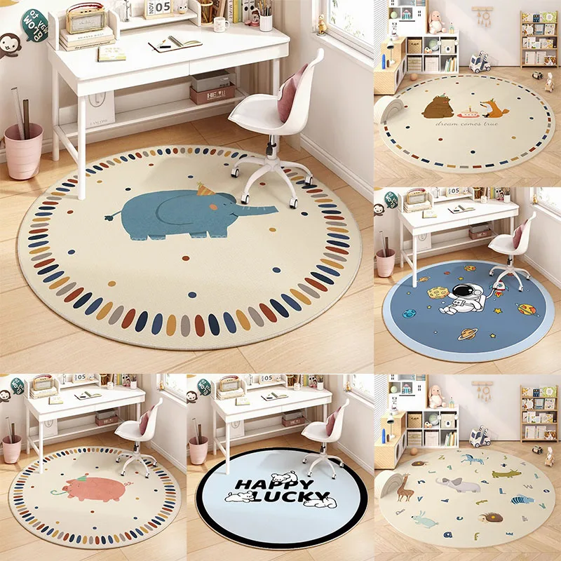 MINISO Disney Cute Cartoon Animal Round Mat Living Room Coffee Table Chair Bedroom Bedside Carpet Child Home Decor Non-slip Rug
MINISO Disney Cute Cartoon Animal Round Mat Living Room Coffee Table Chair Bedroom Bedside Carpet Child Home Decor Non-slip Rug