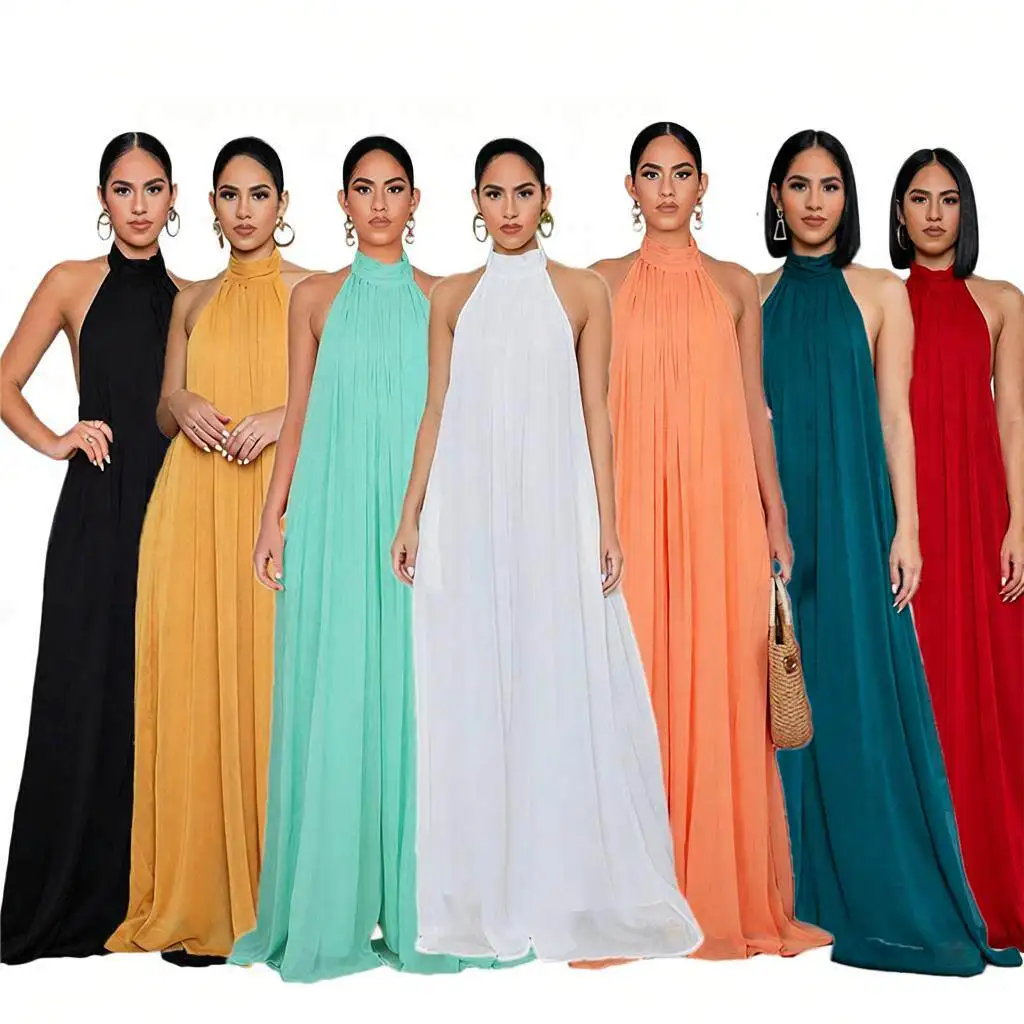 Casual Sleeveless Loose Women's Romper in Chiffon Comfortable Long Pants mid Waist Design Regular Thickness Polyester Fiber
Casual Sleeveless Loose Women's Romper in Chiffon Comfortable Long Pants mid Waist Design Regular Thickness Polyester Fiber