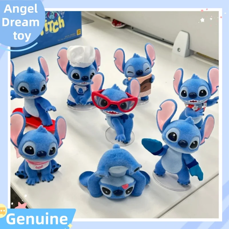 Новые продукты на складе, оригинальные фигурки Disney Hello Stitch Series, слепая коробка, милый офисный орнамент, странная игрушка в подарок
Новые продукты на складе, оригинальные фигурки Disney Hello Stitch Series, слепая коробка, милый офисный орнамент, странная игрушка в подарок