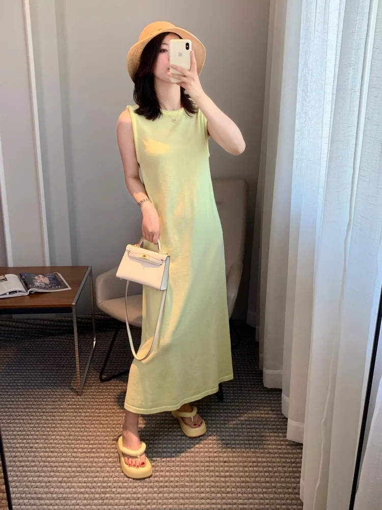 Летний повседневный женский удлиненный жилет свободного кроя из трикотажа, однотонный, с дизайнерским акцентом, прямой крой, фасон H
Летний повседневный женский удлиненный жилет свободного кроя из трикотажа, однотонный, с дизайнерским акцентом, прямой крой, фасон H