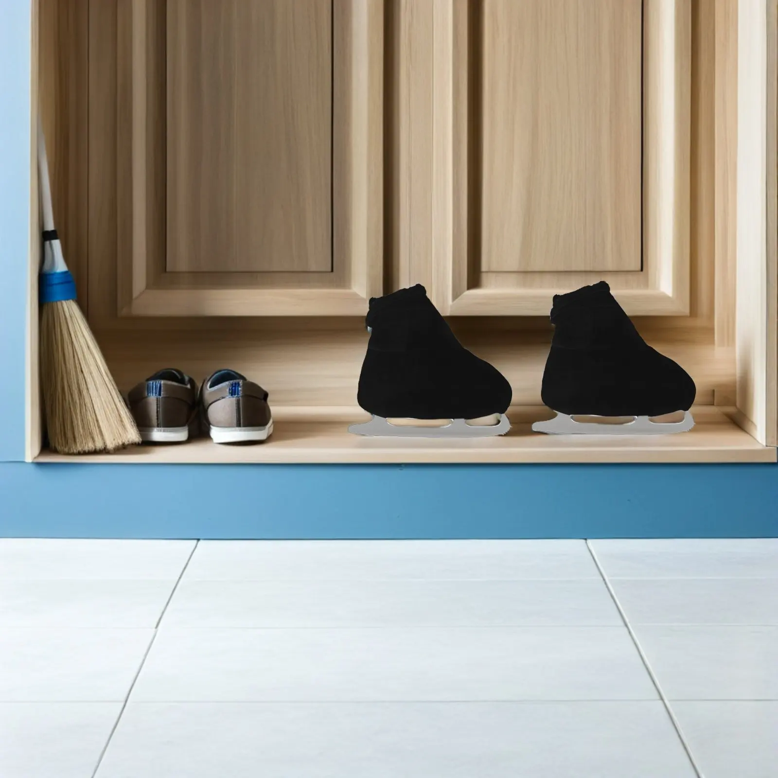 4 пары защитных чехлов для коньков, стильные черные накладки для фигурного катания с усиленной защитой лезвий, для девочек и взрослых
4 пары защитных чехлов для коньков, стильные черные накладки для фигурного катания с усиленной защитой лезвий, для девочек и взрослых