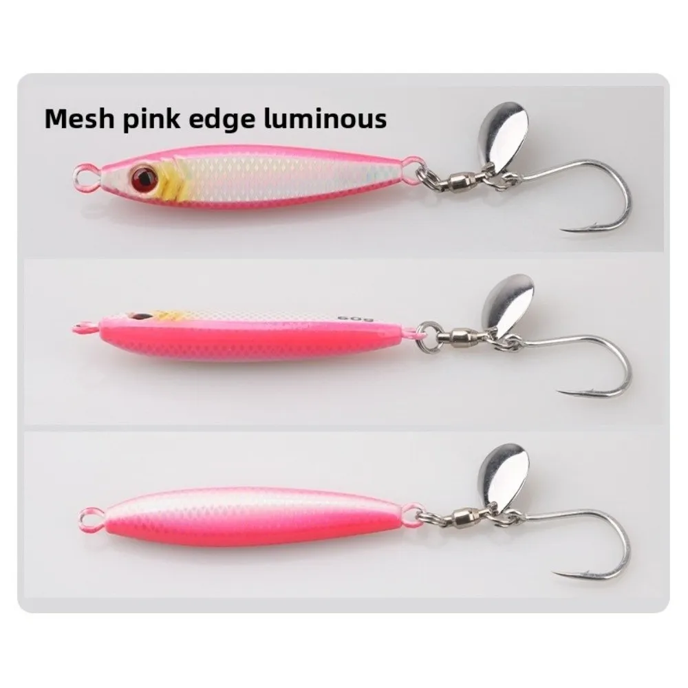 Premium Quality 30g/40g Glow Shore Jig Metal Material Spinnerhook Boat Fishing Lure Glow Feature Cast Metal Jig Boat Fishing
Premium Quality 30g/40g Glow Shore Jig Metal Material Spinnerhook Boat Fishing Lure Glow Feature Cast Metal Jig Boat Fishing