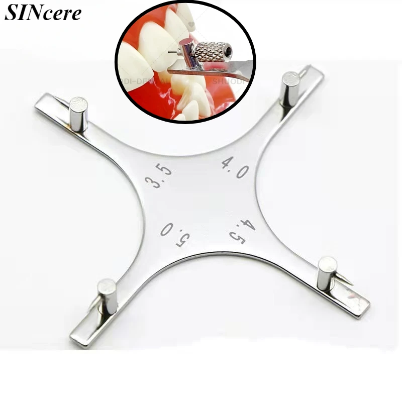 1PCS Dental Cross Type Dental Orthodontic Bracket Positioning Gauge High Precision Bracket Positioner
1PCS Dental Cross Type Dental Orthodontic Bracket Positioning Gauge High Precision Bracket Positioner