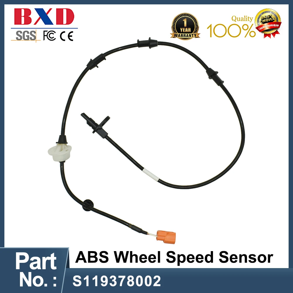 Датчик скорости колес ABS S119378002, подходит для автомобильных аксессуаров, автозапчасти высокого качества
Датчик скорости колес ABS S119378002, подходит для автомобильных аксессуаров, автозапчасти высокого качества