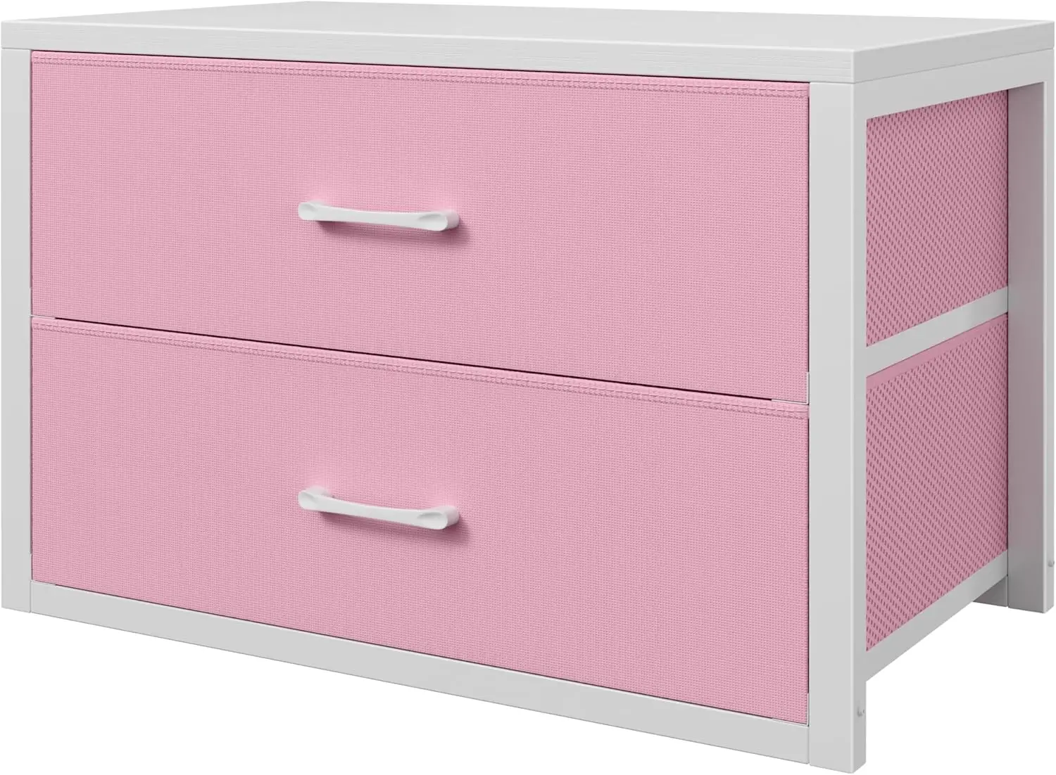Stackable Storage Drawers Closet Organizers and Storage Fabric White 2 Drawer Dresser for Bedroom Modern Pink
Stackable Storage Drawers Closet Organizers and Storage Fabric White 2 Drawer Dresser for Bedroom Modern Pink
