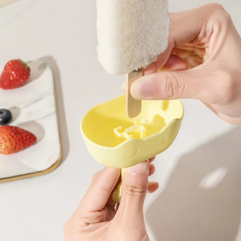 Summer Drip Proof Popsicle Holder Anti-flow Ice Cream Bracket Anti-drip Tray Portable Popsicle Protectors Kids Home Necessity
Summer Drip Proof Popsicle Holder Anti-flow Ice Cream Bracket Anti-drip Tray Portable Popsicle Protectors Kids Home Necessity