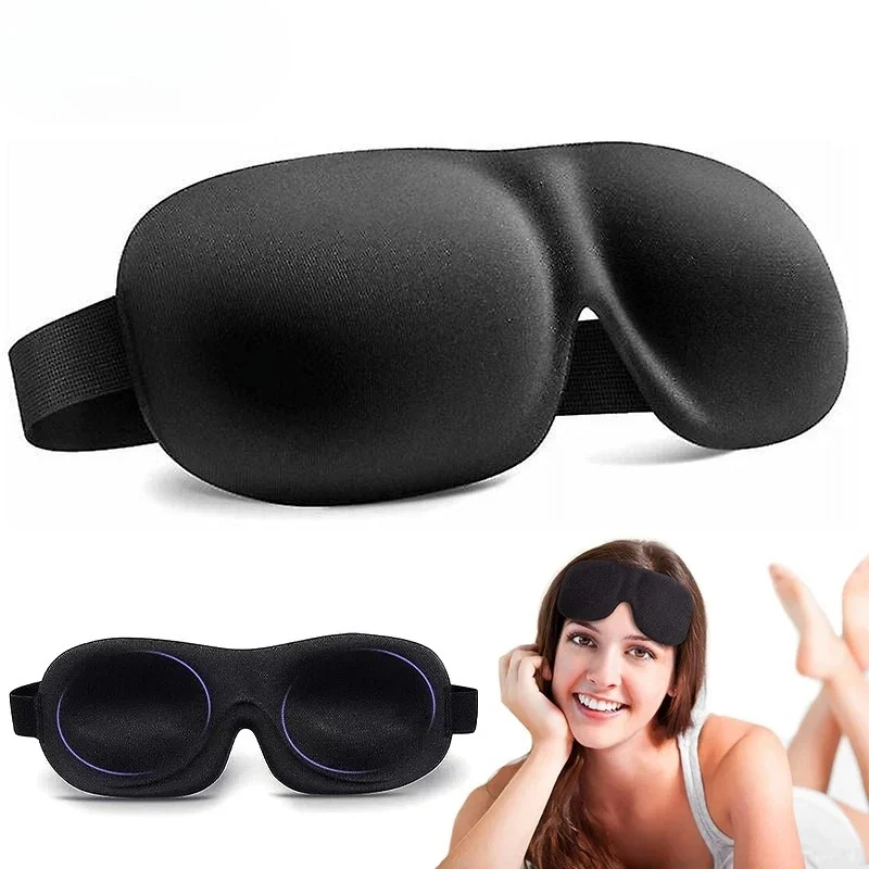 3D Sleeping Eye Mask 100% Shading Breathable Sleep Masks Natural Sleeping Eye Mask Memory Foam Block Night Mask Blindfold Sleep
3D Sleeping Eye Mask 100% Shading Breathable Sleep Masks Natural Sleeping Eye Mask Memory Foam Block Night Mask Blindfold Sleep