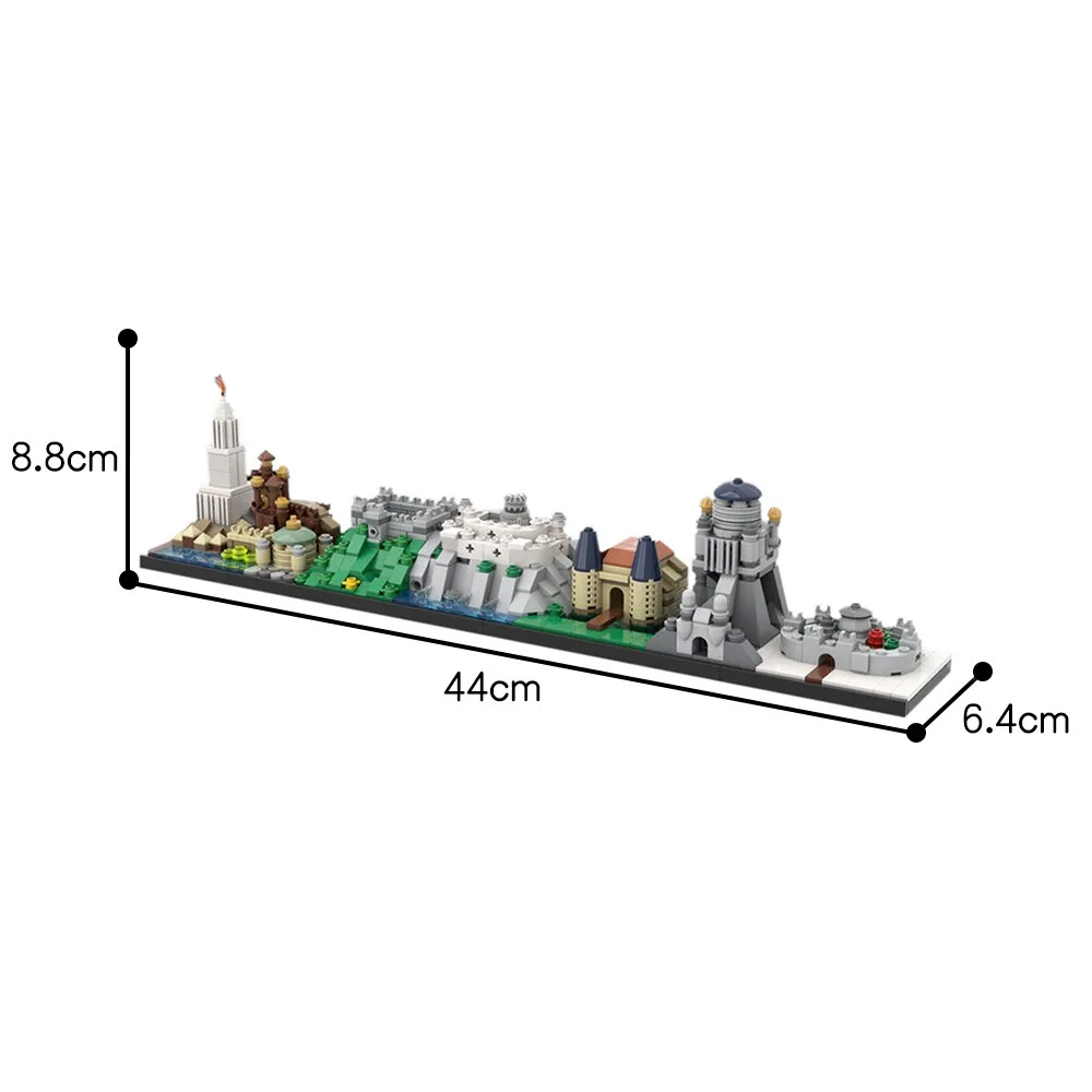 C5584 Westeros Architecture Skyline Модель Строительные игрушки Набор 767, детали
C5584 Westeros Architecture Skyline Модель Строительные игрушки Набор 767, детали