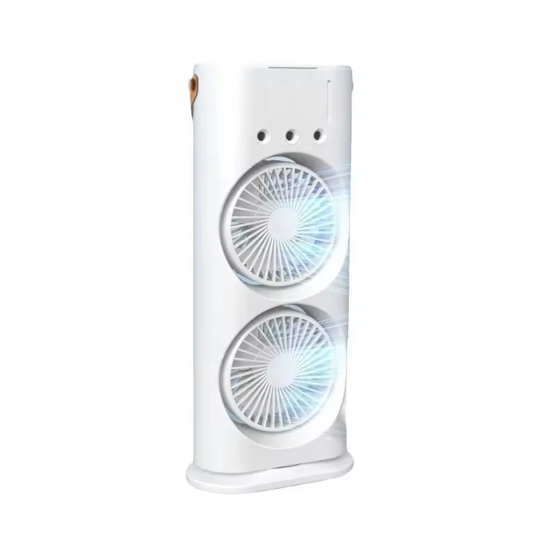 Factory Wholesale 2-in-1 Portable Misting Fan with Light, Oscillating Pedestal & Tabletop Ultrasonic Fog Cooling Fan for Indoor
Factory Wholesale 2-in-1 Portable Misting Fan with Light, Oscillating Pedestal & Tabletop Ultrasonic Fog Cooling Fan for Indoor