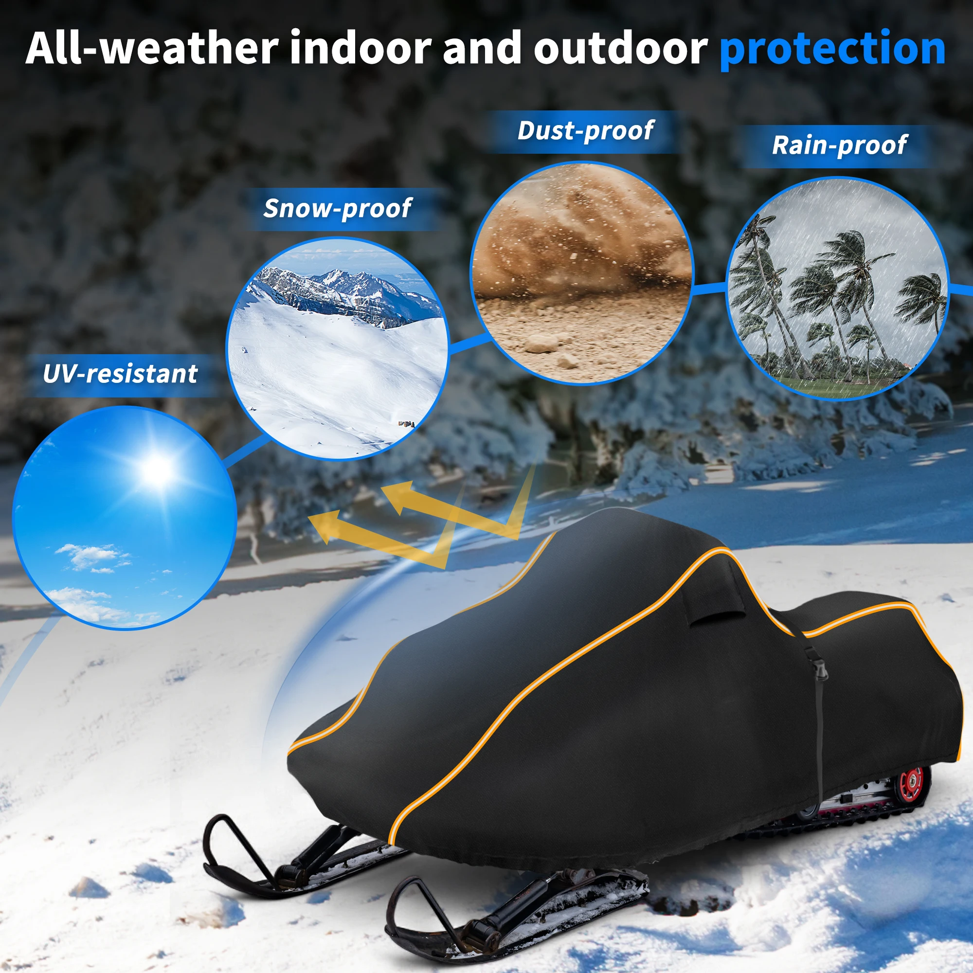 Водонепроницаемый чехол для снегохода Motoforti из ткани Оксфорд 420D для Polaris, Arctic Cat, Yamaha 106"-115"/116"-130"/131"-145"
Водонепроницаемый чехол для снегохода Motoforti из ткани Оксфорд 420D для Polaris, Arctic Cat, Yamaha 106"-115"/116"-130"/131"-145"