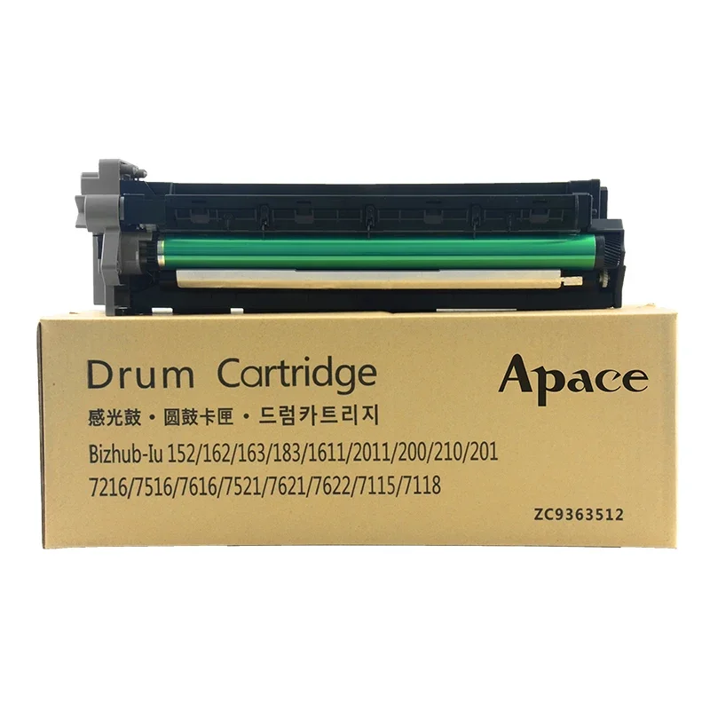 Барабанная установка BH183 для Konica Minolta Bizhub 152 162 163 183 210 211 220 221 1611 7516 7521 7621 7622 BH152 BH163, картридж с изображением
Барабанная установка BH183 для Konica Minolta Bizhub 152 162 163 183 210 211 220 221 1611 7516 7521 7621 7622 BH152 BH163, картридж с изображением