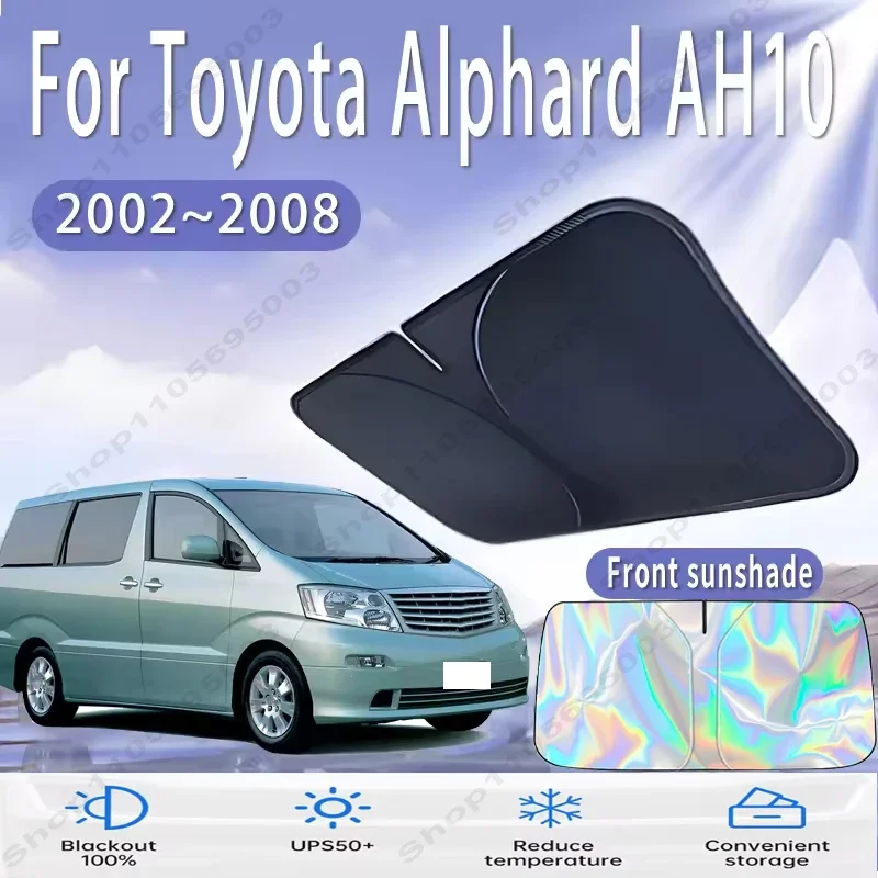 For Toyota Alphard AH10 2002~2008 Car Sun Viso Front Window Windshield Sunshade Heat Insulation Summer Sun UV Protection
For Toyota Alphard AH10 2002~2008 Car Sun Viso Front Window Windshield Sunshade Heat Insulation Summer Sun UV Protection