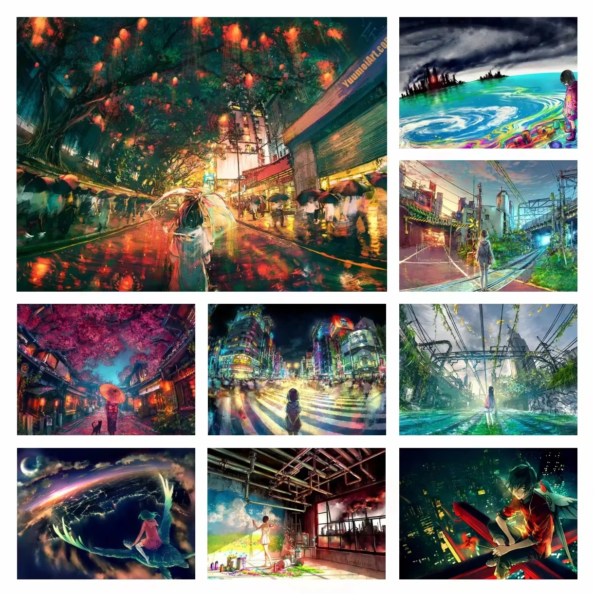1000 Pieces Jigsaw Puzzle Japanese Neon Sakura Landscape Colorful Cherry Blossom Night Scene For Adults Brain Teaser Family Game
1000 Pieces Jigsaw Puzzle Japanese Neon Sakura Landscape Colorful Cherry Blossom Night Scene For Adults Brain Teaser Family Game
