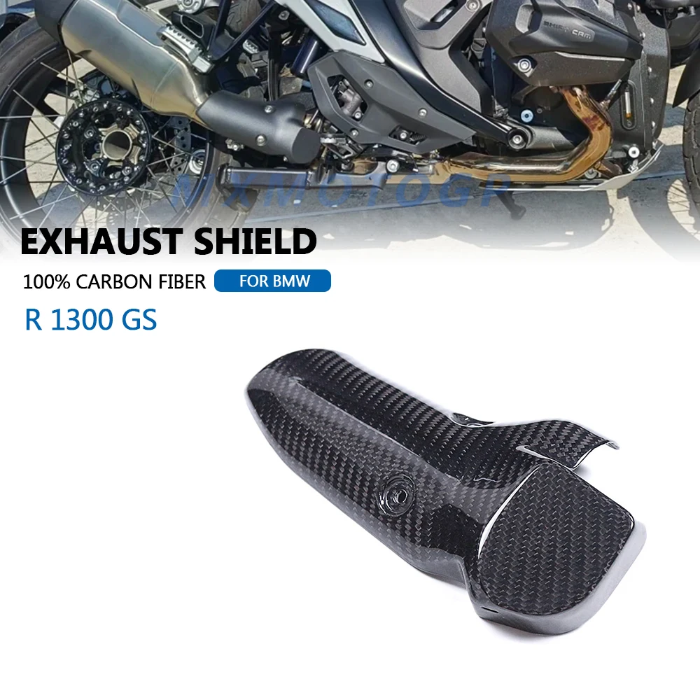 For BMW R1300GS R 1300 GS 2024 2025 100% Carbon Fiber Exhaust Shield Fairings Motorcycle Accessories
For BMW R1300GS R 1300 GS 2024 2025 100% Carbon Fiber Exhaust Shield Fairings Motorcycle Accessories