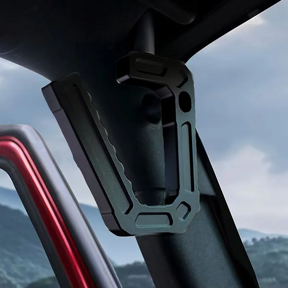 Lantsun J392 Front Handle Aluminum Alloy Handles Metal Grab Bars Grip for Jeep for Wrangler JK07-17, 1-pair
Lantsun J392 Front Handle Aluminum Alloy Handles Metal Grab Bars Grip for Jeep for Wrangler JK07-17, 1-pair
