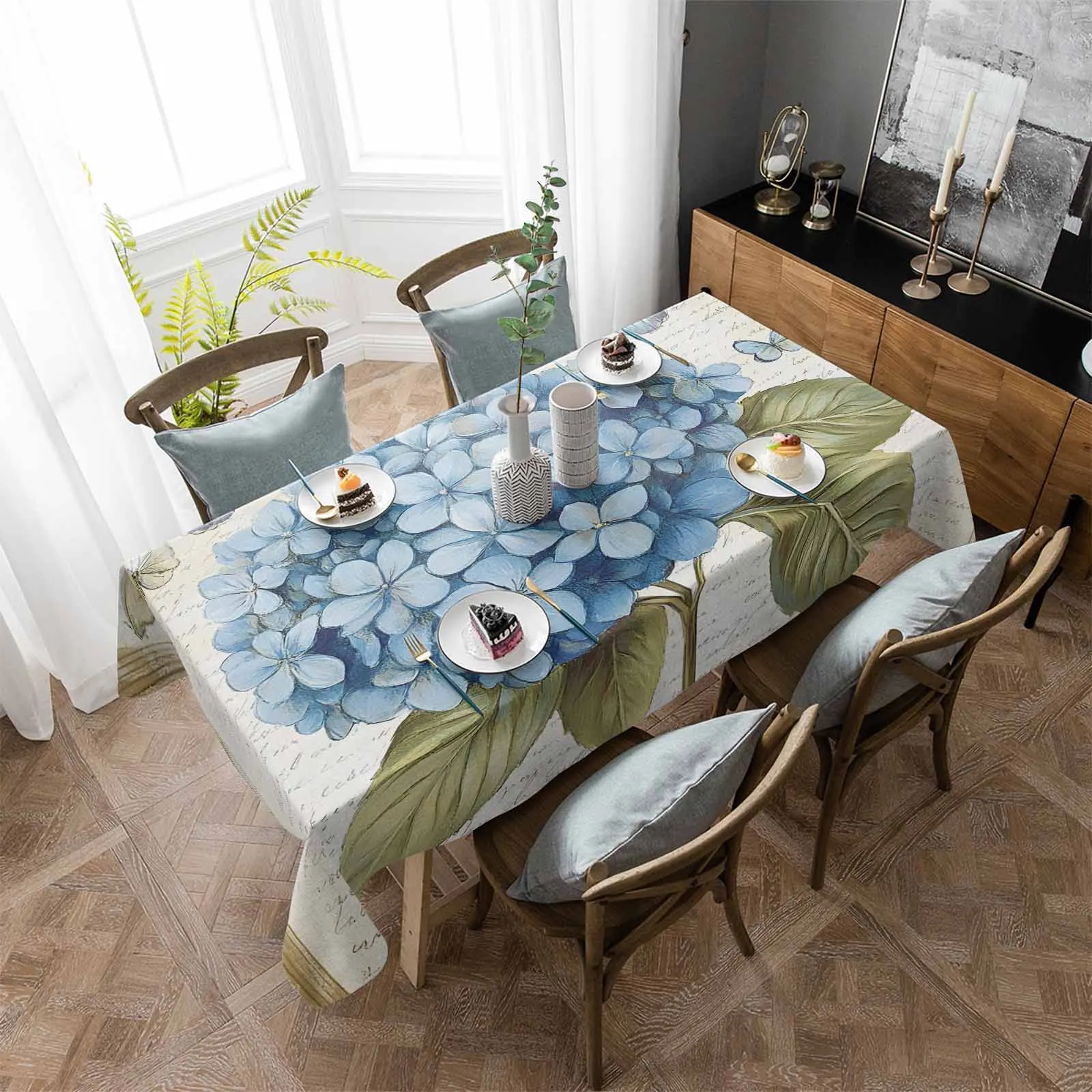 Blue Flower Butterfly Texture Table Cloth Waterproof Dining Tablecloth for Kitchen Decorative Coffee Cuisine Party Table Cover
Blue Flower Butterfly Texture Table Cloth Waterproof Dining Tablecloth for Kitchen Decorative Coffee Cuisine Party Table Cover