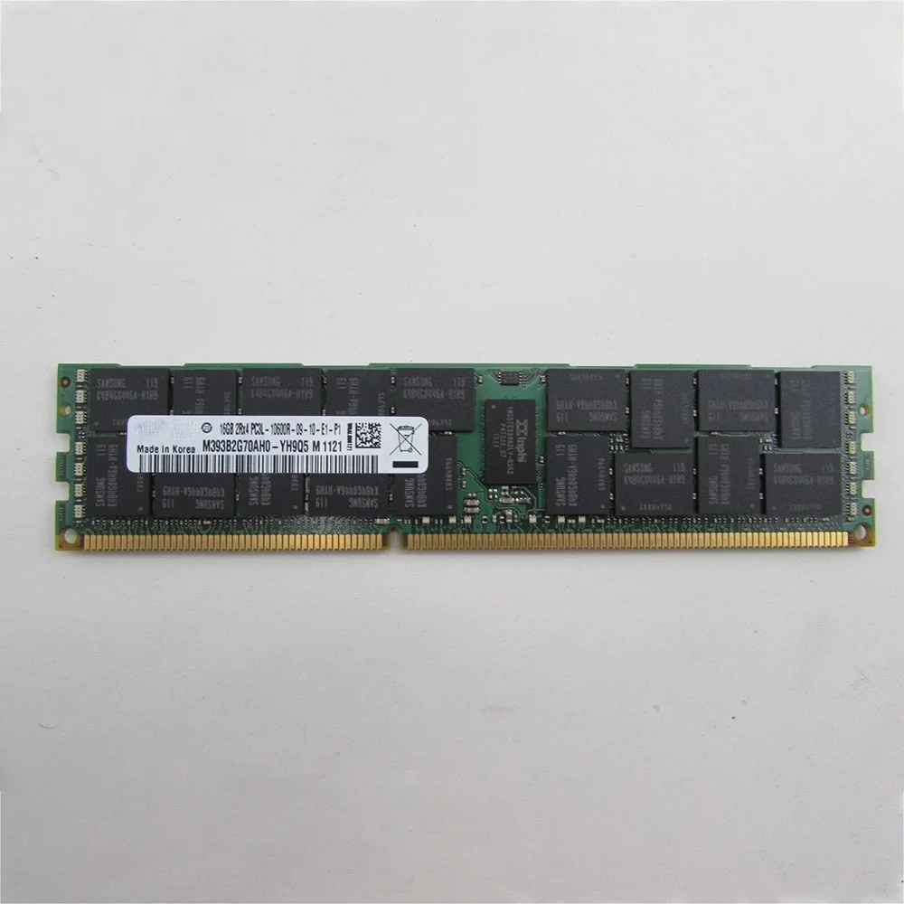 1 шт. M393B2G70AH0-YH9 для Samsung RAM 16G 16 ГБ 2RX4 DDR3L 1333 REG серверная память Быстрая доставка Высокое качество
1 шт. M393B2G70AH0-YH9 для Samsung RAM 16G 16 ГБ 2RX4 DDR3L 1333 REG серверная память Быстрая доставка Высокое качество