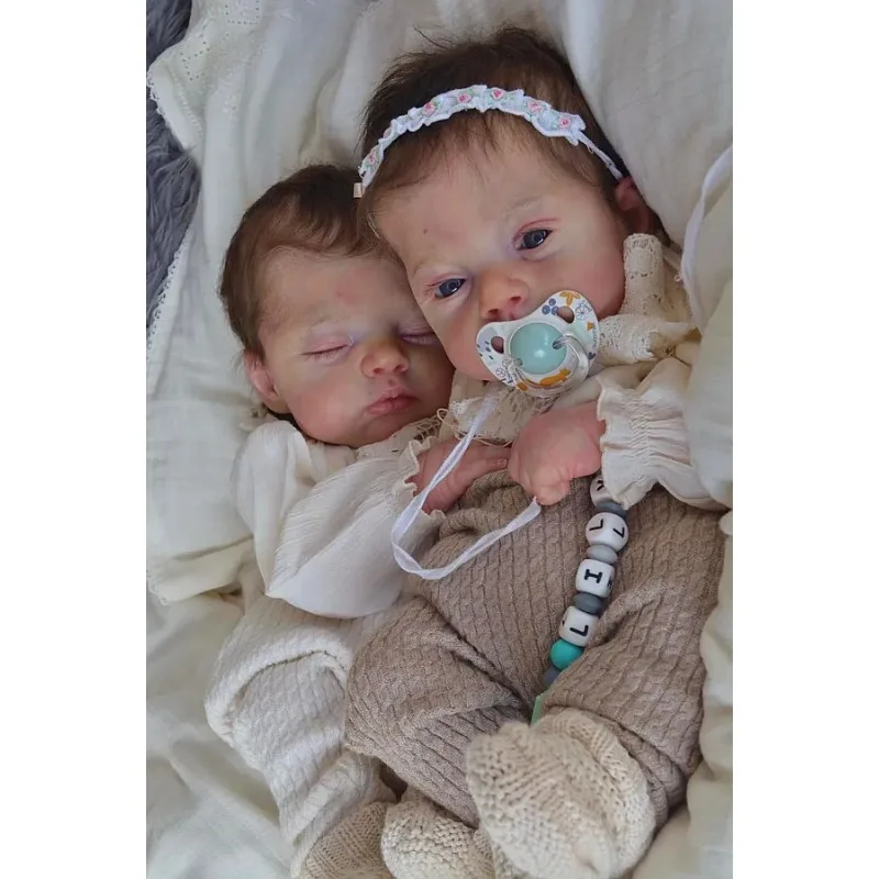 19inch DIY Doll Parts Irys and Lily Already Painted Reborn Doll Kit with Painted Hair
19inch DIY Doll Parts Irys and Lily Already Painted Reborn Doll Kit with Painted Hair