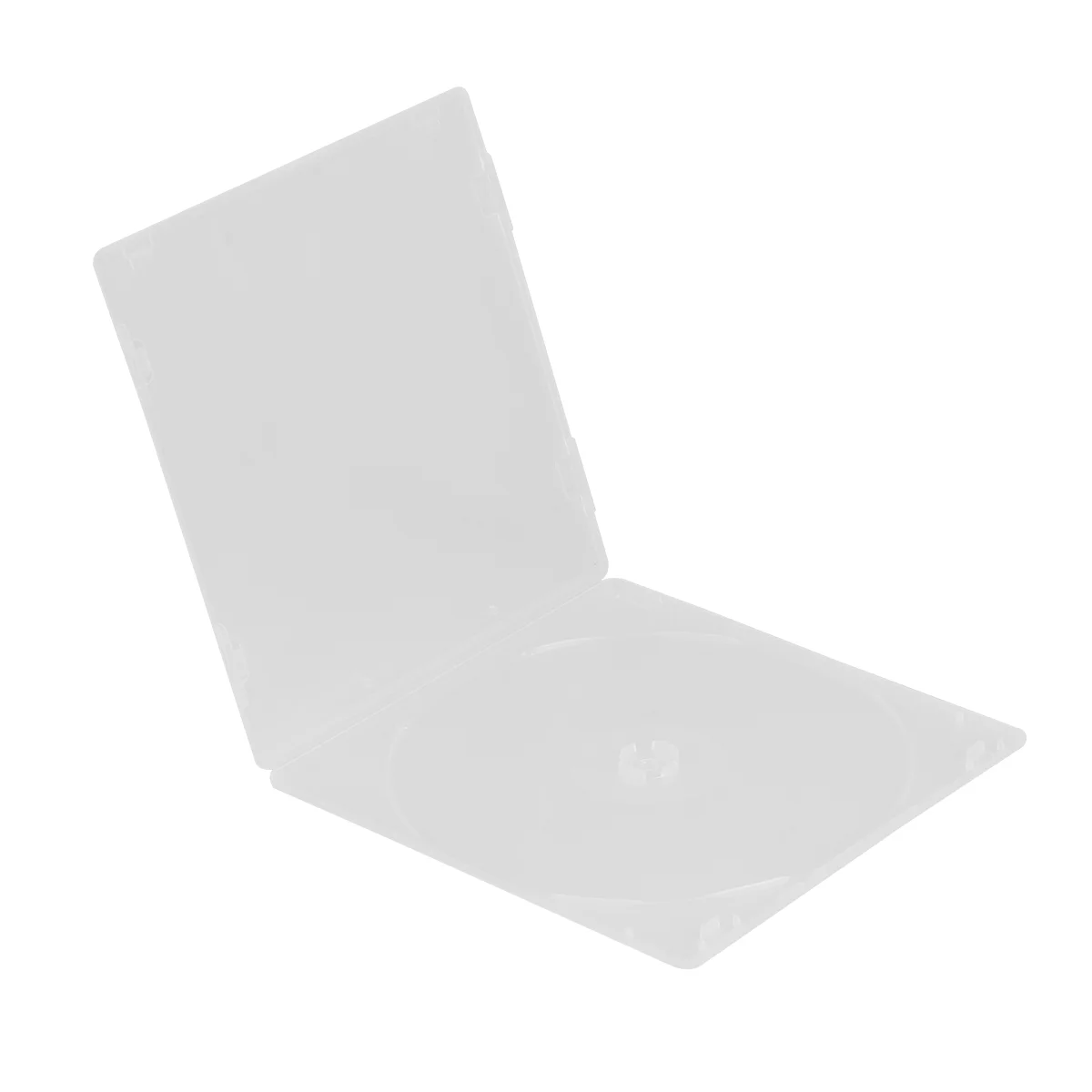 12PCS Ultrathin DVD Case Transparent CD Package Portable CD Storage Box for Home Cinema (White) CD box
12PCS Ultrathin DVD Case Transparent CD Package Portable CD Storage Box for Home Cinema (White) CD box