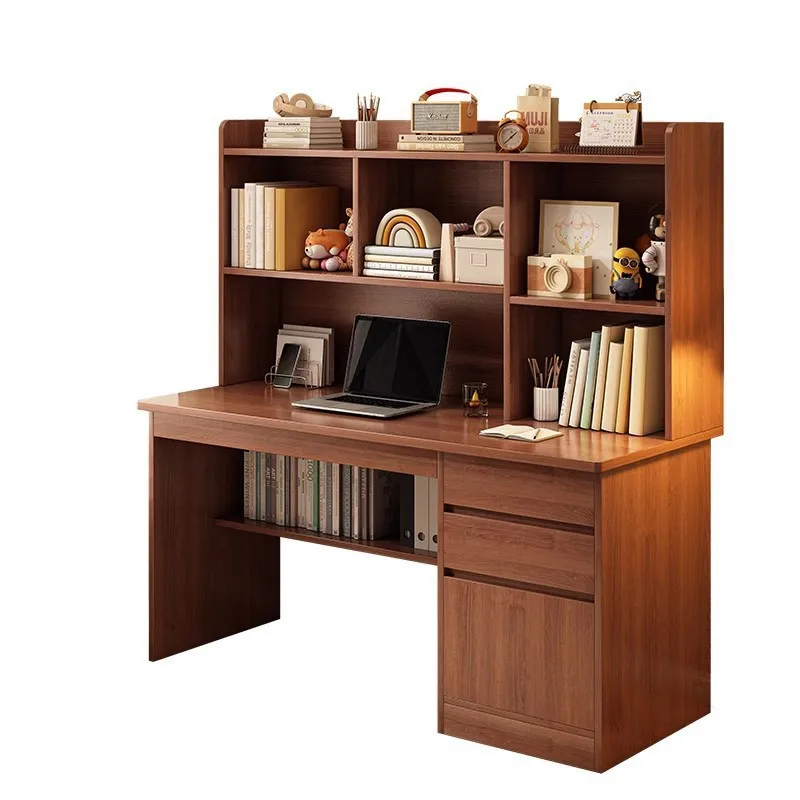 Desk Bookshelf Bookcase Integrated Household Computer Desk Student Work Desk Writing
Desk Bookshelf Bookcase Integrated Household Computer Desk Student Work Desk Writing