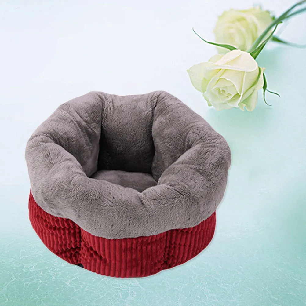 Warm Cat Bed Red Size Suede Cozy Sleeping Bag Cat Cave Nest for Small Dogs Puppies Kittens Winter Bedding
Warm Cat Bed Red Size Suede Cozy Sleeping Bag Cat Cave Nest for Small Dogs Puppies Kittens Winter Bedding