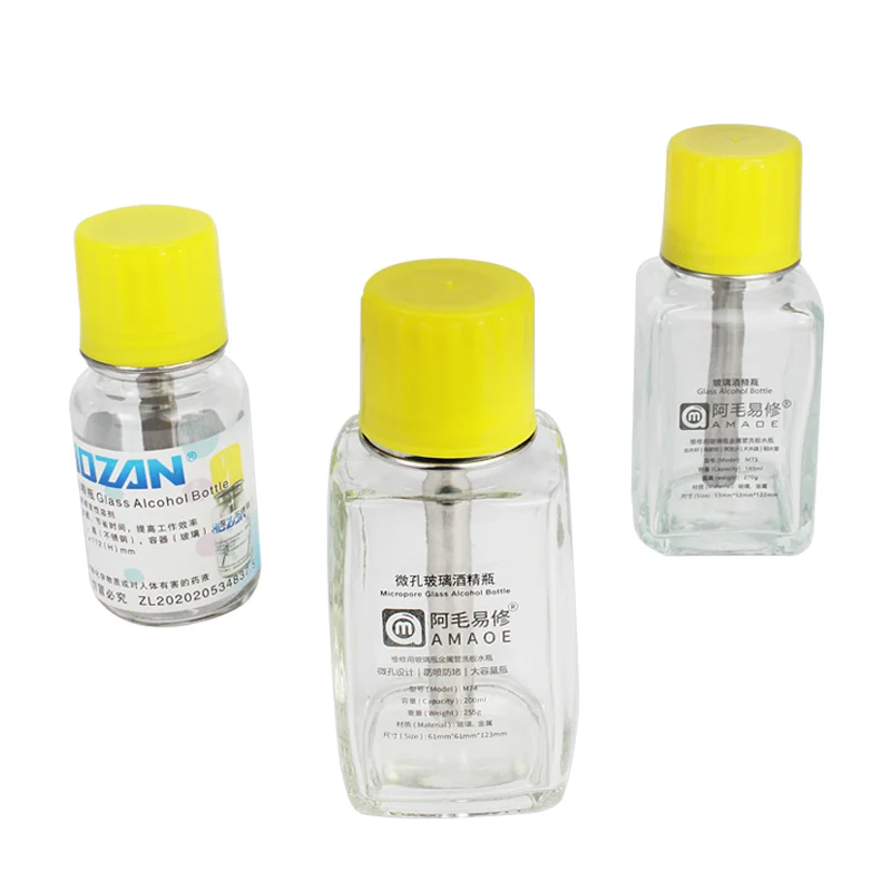 Empty Thickened Glass Alcohol Bottle Press Type Corrosion Resistant Water Bottle Mobile Phone Repair Cleaning Tools
Empty Thickened Glass Alcohol Bottle Press Type Corrosion Resistant Water Bottle Mobile Phone Repair Cleaning Tools