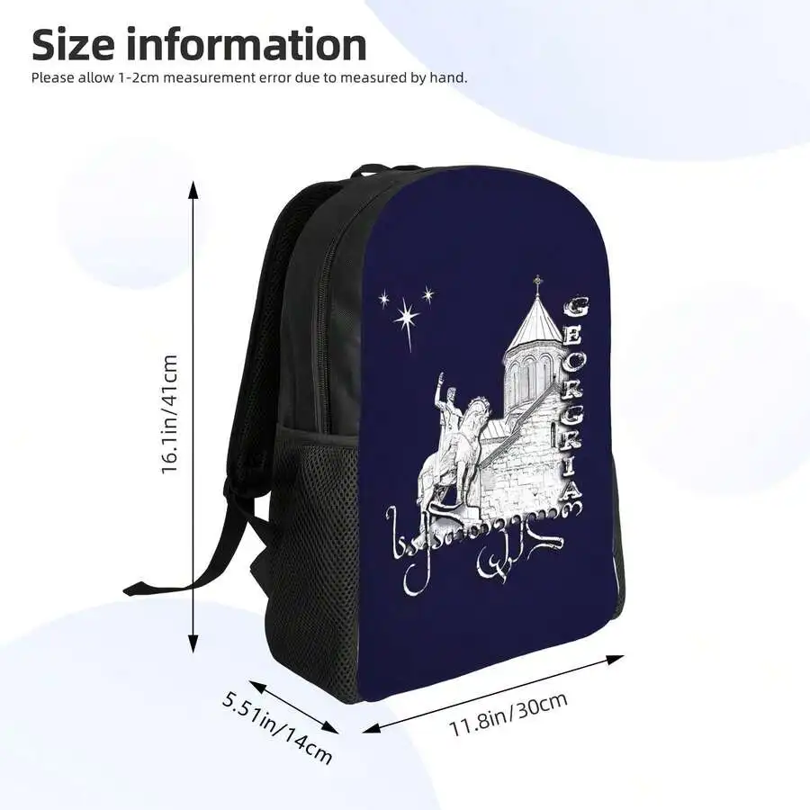 Georgia Heritage Backpack With Vakhtang I Gorgasali Design Unisex Travel Hiking Commuting Bag
Georgia Heritage Backpack With Vakhtang I Gorgasali Design Unisex Travel Hiking Commuting Bag
