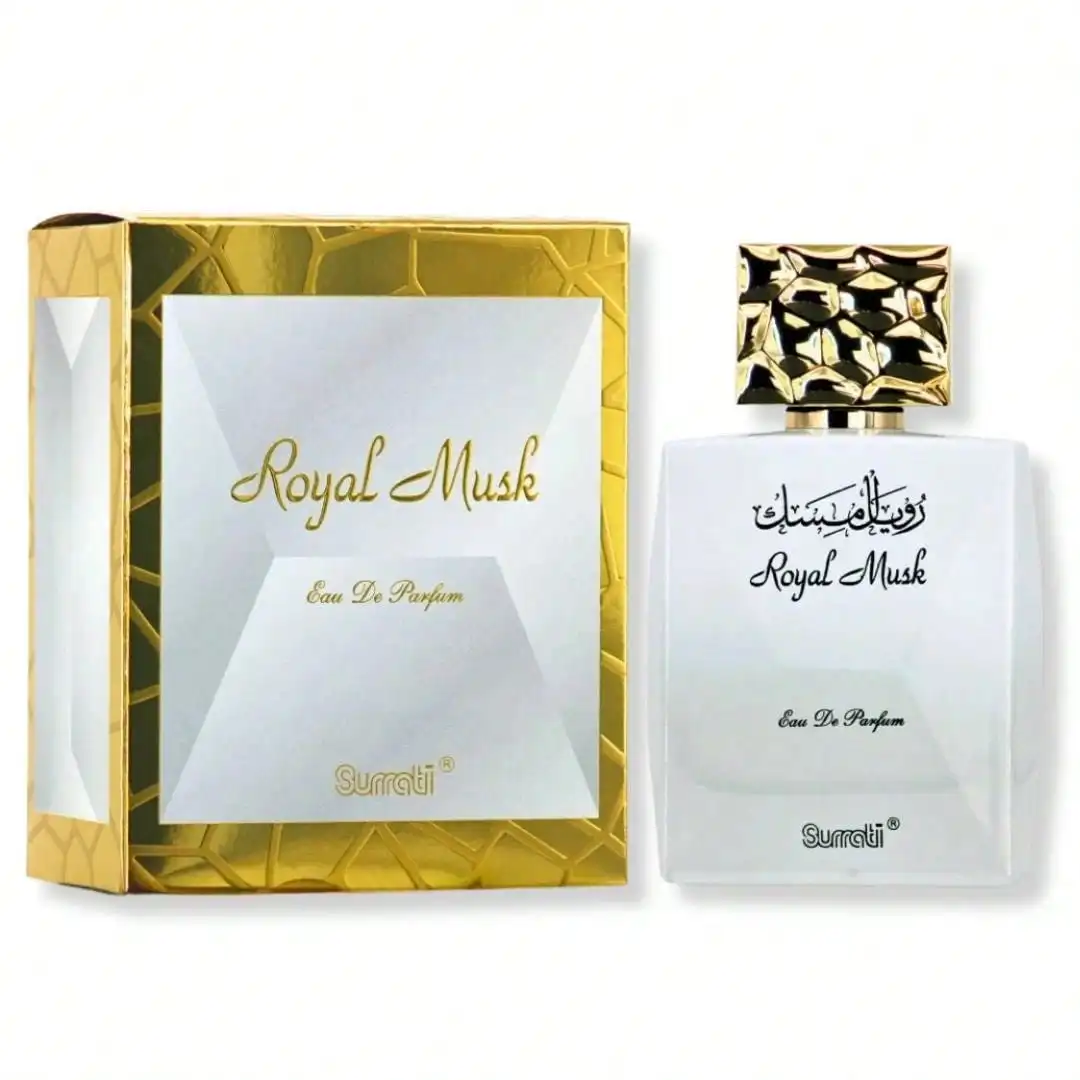 Surrati Royal Musk Eau De Parfum Spray 100ml (3.4 Oz)
Surrati Royal Musk Eau De Parfum Spray 100ml (3.4 Oz)