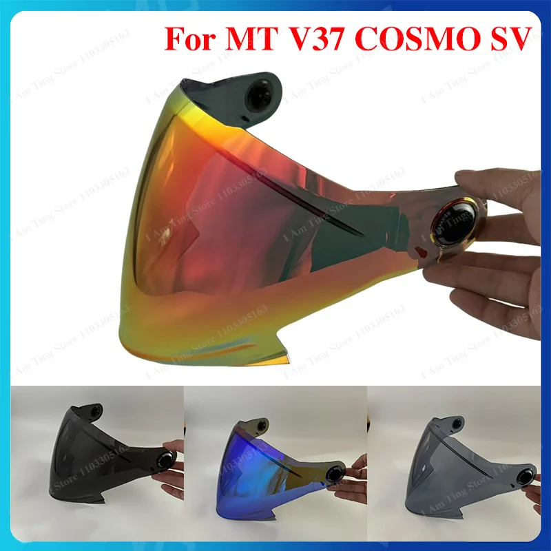 Motorcycle Helmet Visor Lens For MT V37 COSMO SV Replace Anti-UV Anti-Scratch Dustproof Windshield Helmets Accessories
Motorcycle Helmet Visor Lens For MT V37 COSMO SV Replace Anti-UV Anti-Scratch Dustproof Windshield Helmets Accessories