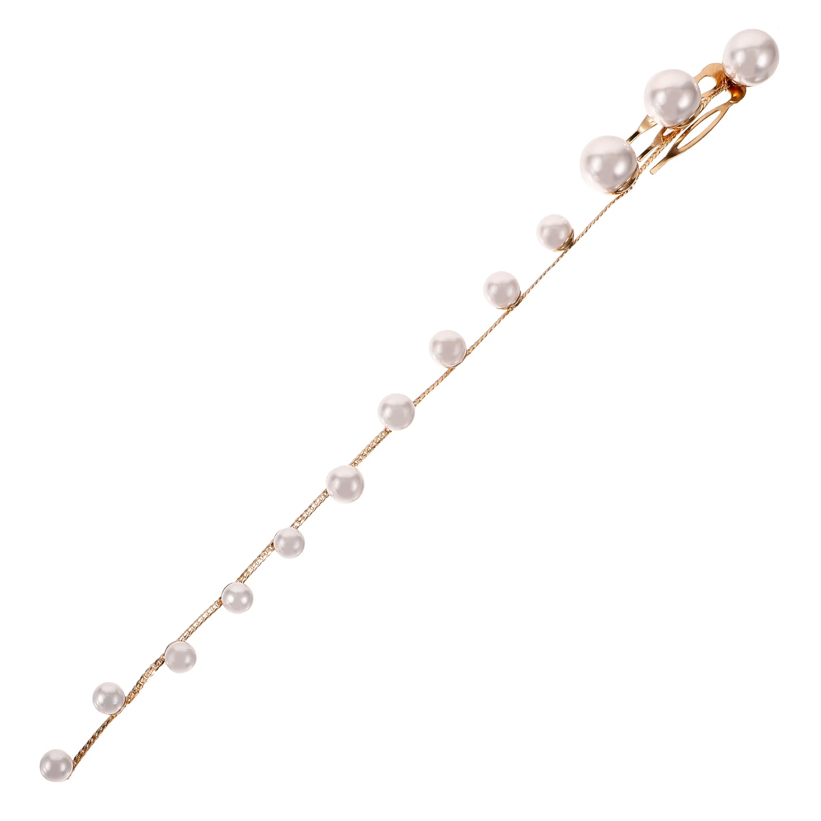Pearl Chain Accessories for Women Braids Clips Decorative Pearl Decoration Hair Jewelry Resin Material Safe Durable Hair Clip
Pearl Chain Accessories for Women Braids Clips Decorative Pearl Decoration Hair Jewelry Resin Material Safe Durable Hair Clip