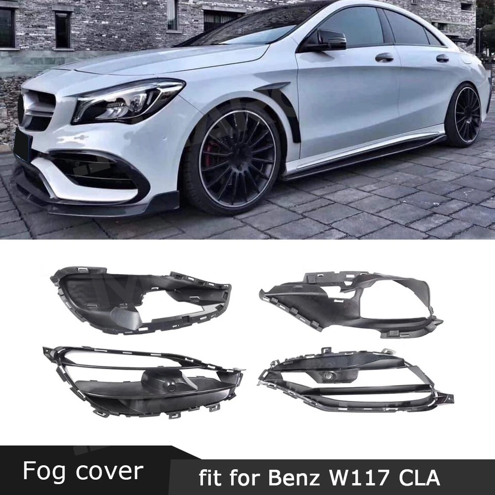 Car Front Bumper Fog Lamp Grills Air Vent Trim Cover Part Accessories For Benz CLA Class W117 CLA200 CLA45 AMG 2016 2017 2018
Car Front Bumper Fog Lamp Grills Air Vent Trim Cover Part Accessories For Benz CLA Class W117 CLA200 CLA45 AMG 2016 2017 2018