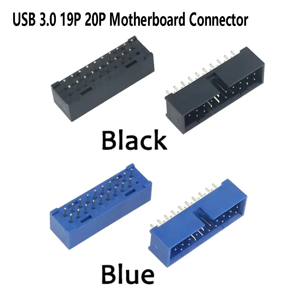 1PCS USB 3.0 19P 19Pin USB3.0 Male Connector 180 Degree Motherboard Chassis Front Seat Expansion Connector
1PCS USB 3.0 19P 19Pin USB3.0 Male Connector 180 Degree Motherboard Chassis Front Seat Expansion Connector